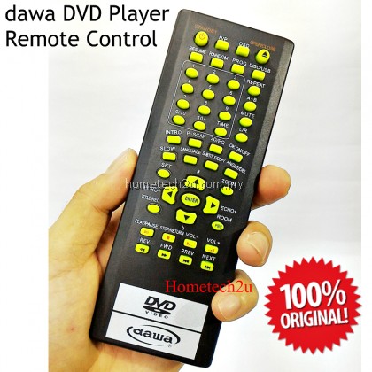 Original Dawa DVD Player Remote Control Original Dawa DVD Player Remote Control